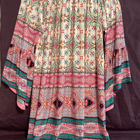 Colorful stretch top/dress - Picture 3 of 5